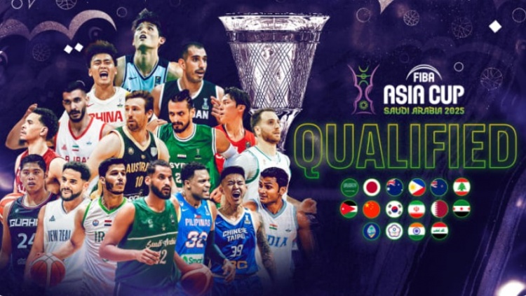 8月在沙特舉辦！FIBA官網(wǎng)：男籃亞洲杯抽簽儀式將在下月8號舉行